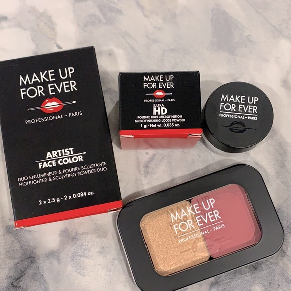 Makeup Forever Other - Make Up For Ever highlight and blush duo
